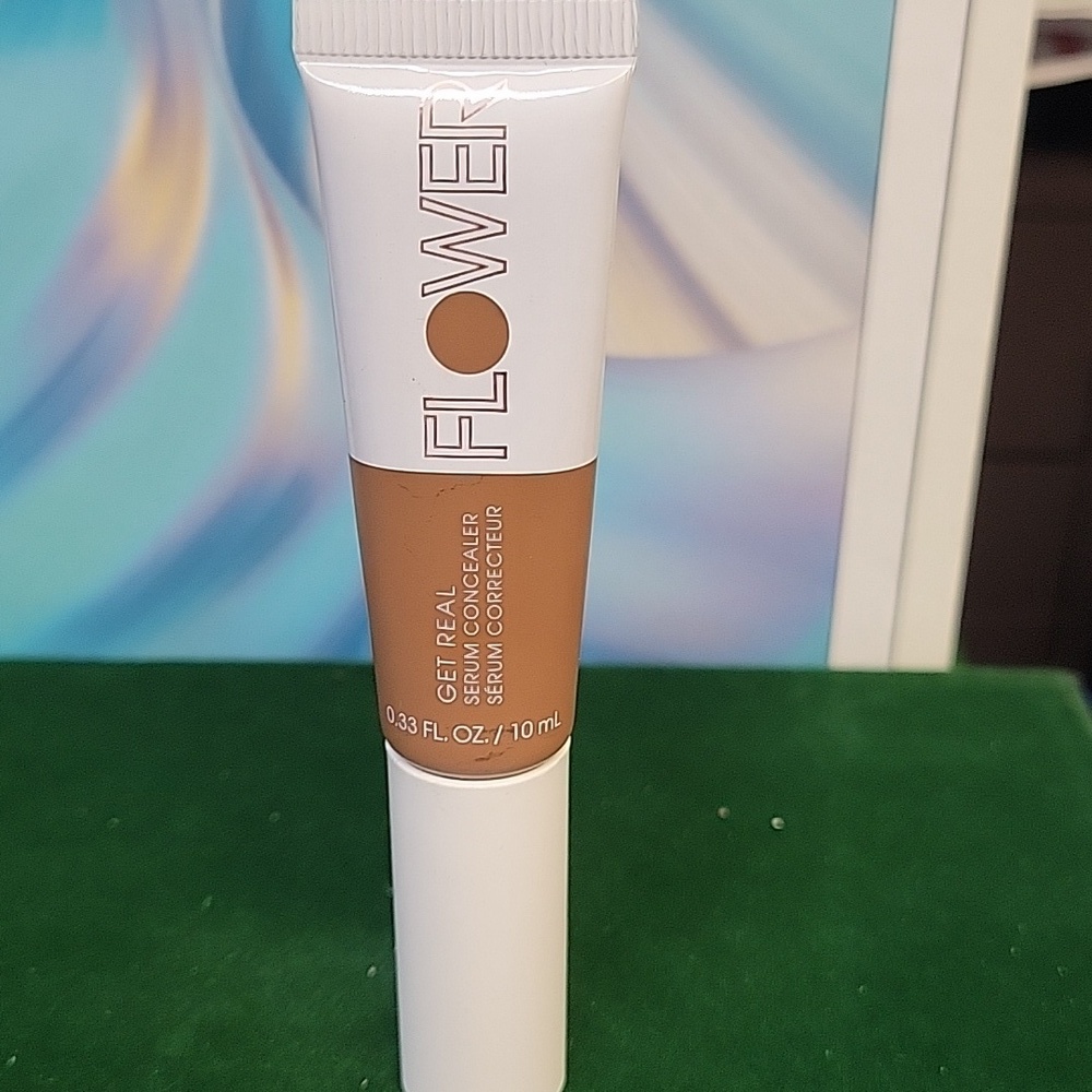 Flower Get Real Serum Concealer 10ml New Sealed Tube -Almond